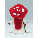 Mushroom Fairy- Dark, Red Hair - Lintott Shop