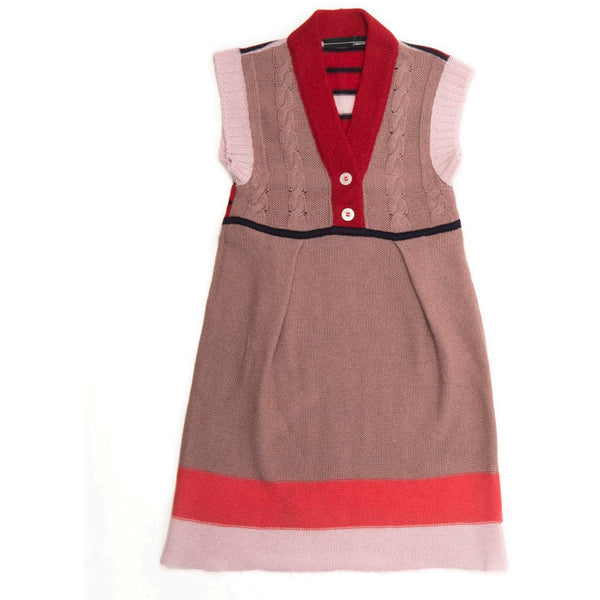 Ligne Noire Cable knit Little Dress, Powder Pink - Lintott Shop