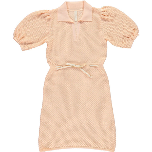 LIiLU Crochet Dress, Soft Apricot - Lintott Shop