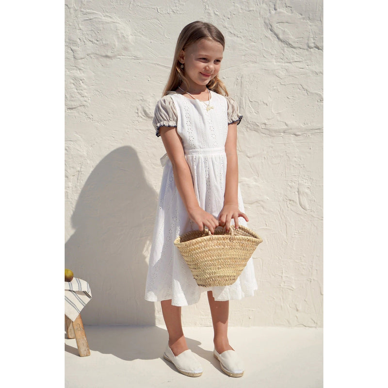 House of Paloma Juliette Pinafore in Broderie D’ete - Lintott Shop
