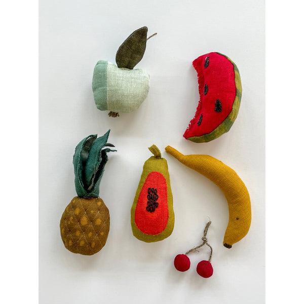 Hand Crafted Play Fruit Set by Polyanka - Lintott Shop