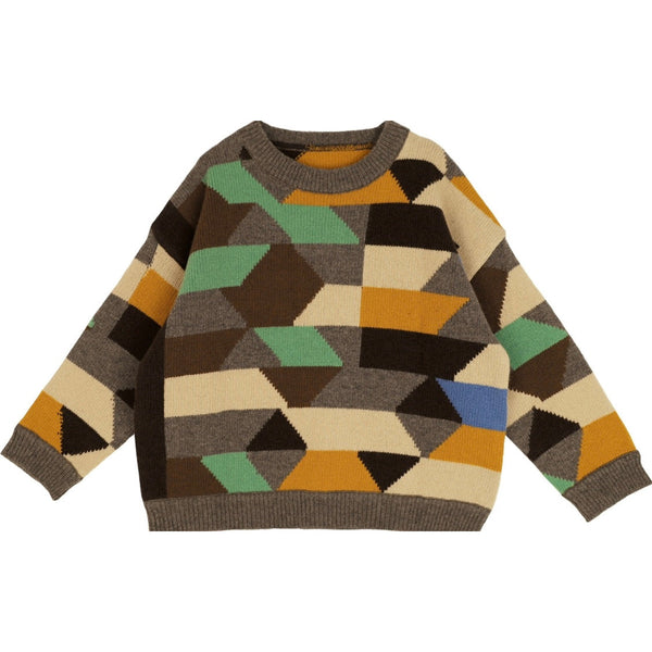 Tambere Sweater Bella Brown Knit - Lintott Shop